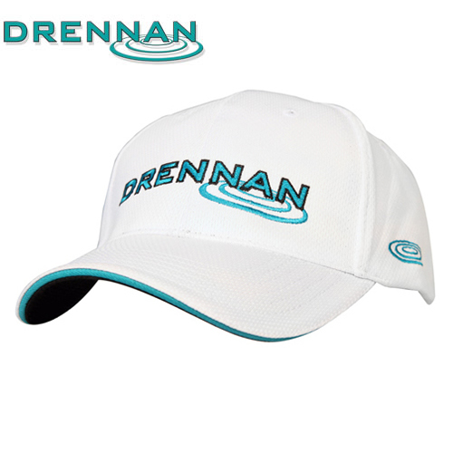 Drennan Caps White/Aqua