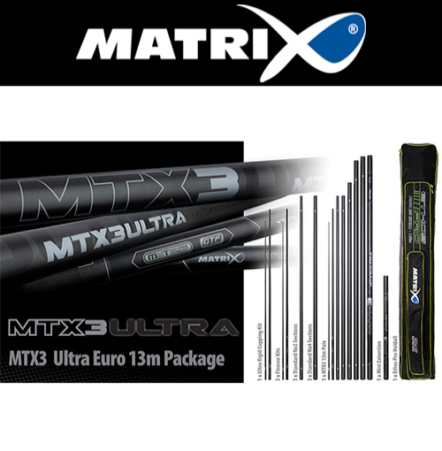 MTX3 Ultra 13m Euro Pole Package