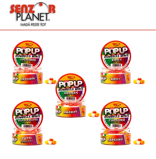 Pop-up Dumbells Minis 4-5mm