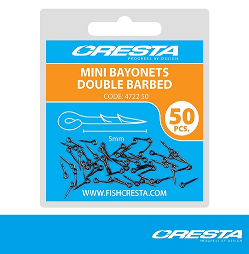 Mini Bayonets Double Barbed