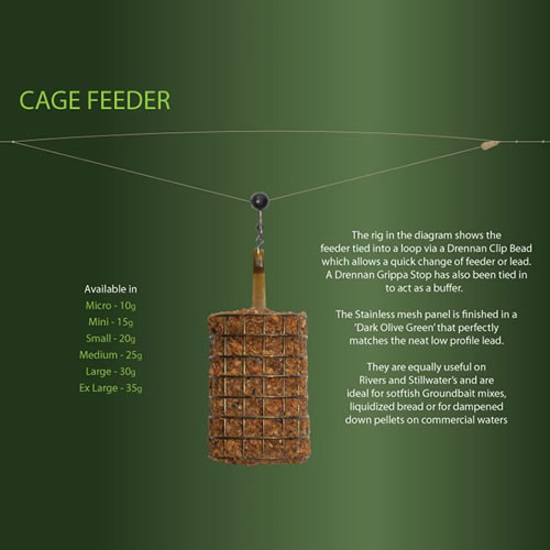 Oval Cage Feeders