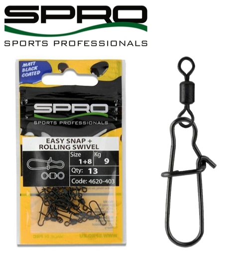 Easy Snap & Rolling Swivel