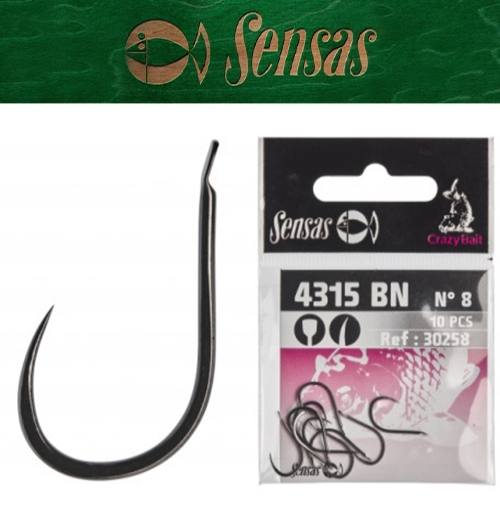 Hamecons Crazy Bait Barbless 4315