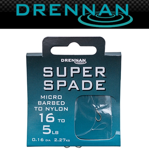 Super Spade Hooks To Nylon