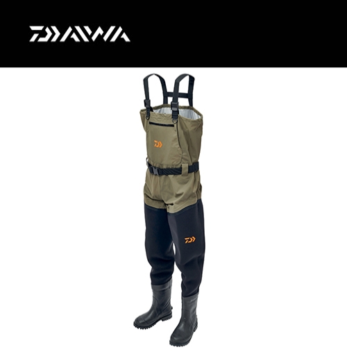 Waders with bottoms