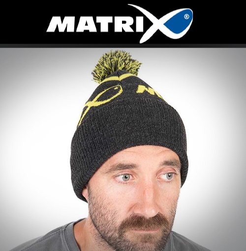 Lime & Grey Bobble Hat